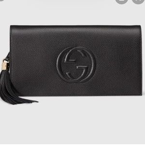 Gucci Soho leather clutch